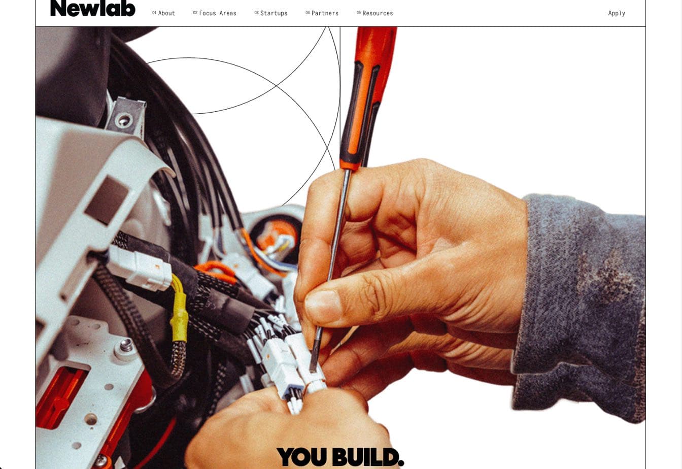 Newlab Project - A captivating view of the Newlab application interface showcasing its innovative features.
